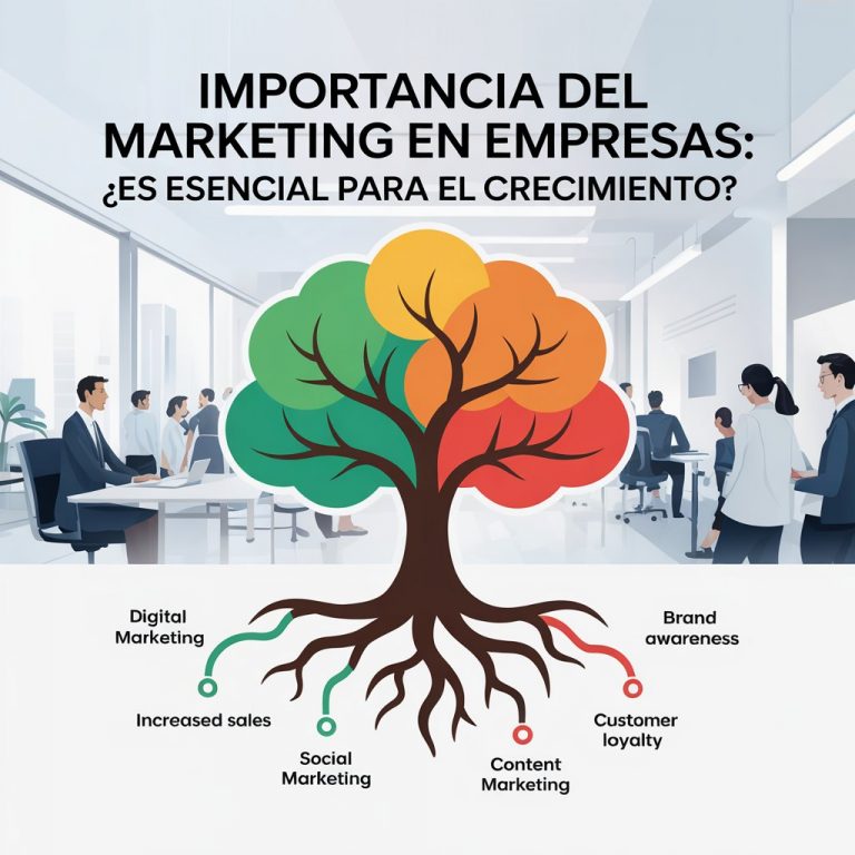 Importancia del marketing en el crecimiento de empresas ¿Es esencial para el crecimiento?