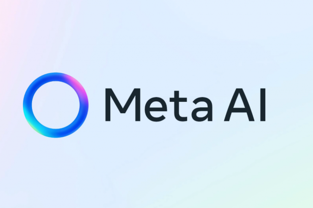 Logo de meta AI, inteligencia artificial de Meta
