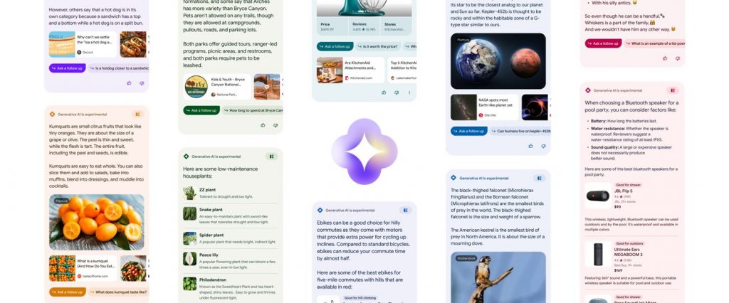 ejemplo  Búsqueda Generativa (SGE) 